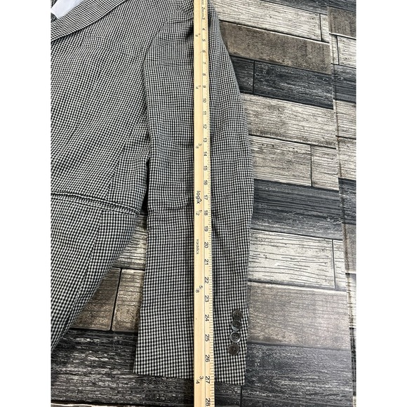 Todd Snyder 100  Linen Mayfair Fit Sports Coat 42L Ghingham Check - Picture 6 of 11
